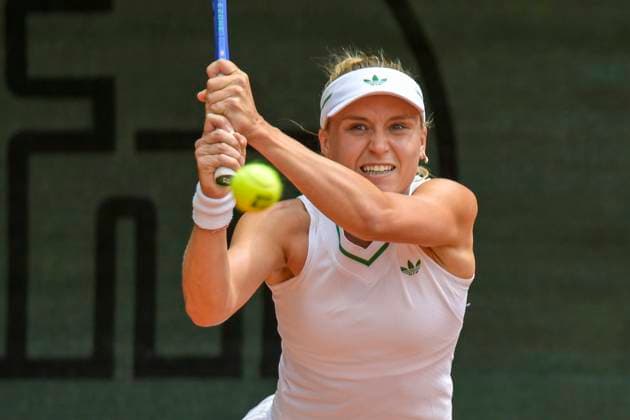 Yuliia Starodubtseva, Yuliia UKR 05 07 2025 Tennis 1 Bundesliga Ladies, TC Bredeney vs LTTC RW Berlin, Tennis Club Bredeney, Essen, Copyright: xpepphotox xHorstxMauelshagenx pep00321, pep_20250705_hm_72567