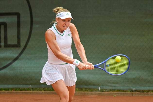 Yuliia Starodubtseva, Yuliia UKR 05 07 2025 Tennis 1 Bundesliga Ladies, TC Bredeney vs LTTC RW Berlin, Tennis Club Bredeney, Essen, Copyright: xpepphotox xHorstxMauelshagenx pep00321, pep_20250705_hm_72600