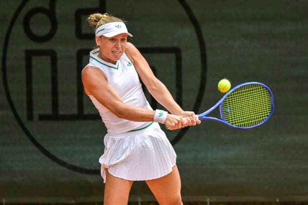 Yuliia Starodubtseva, Yuliia UKR 05 07 2025 Tennis 1 Bundesliga Ladies, TC Bredeney vs LTTC RW Berlin, Tennis Club Bredeney, Essen, Copyright: xpepphotox xHorstxMauelshagenx pep00321, pep_20250705_hm_72610