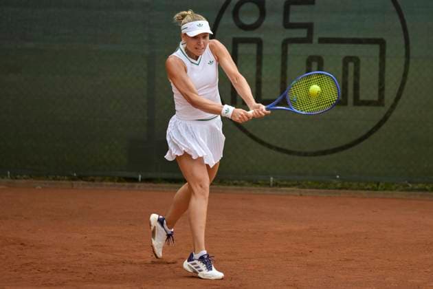 Yuliia Starodubtseva, Yuliia UKR 05 07 2025 Tennis 1 Bundesliga Ladies, TC Bredeney vs LTTC RW Berlin, Tennis Club Bredeney, Essen, Copyright: xpepphotox xHorstxMauelshagenx pep00321, pep_20250705_hm_72681