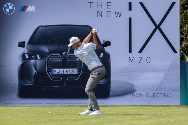 Matti Schmid GER xettx, Germany, Munich, 05 07 2025, Golf, BMW International Open, 2025, Round 3, DP World Tour, Golfclub Muenchen Eichenried