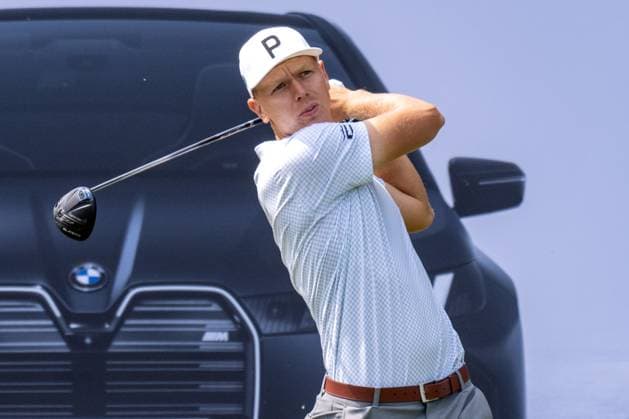 Matti Schmid GER xettx, Germany, Munich, 05 07 2025, Golf, BMW International Open, 2025, Round 3, DP World Tour, Golfclub Muenchen Eichenried