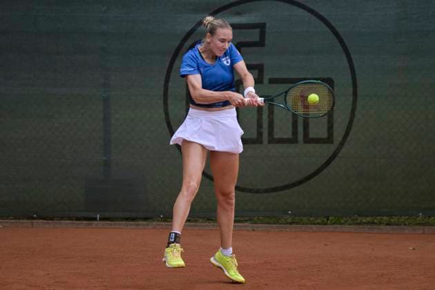 Anouk Koevermans NED 05 07 2025 Tennis 1 Bundesliga Ladies, TC Bredeney vs LTTC RW Berlin, Tennis Club Bredeney, Essen, Copyright: xpepphotox xHorstxMauelshagenx pep00321, pep_20250705_hm_72711