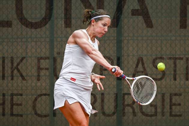Jessie Aney USA 05 07 2025 Tennis 1 Bundesliga Ladies, TC Bredeney vs LTTC RW Berlin, Tennis Club Bredeney, Essen, Copyright: xpepphotox xHorstxMauelshagenx pep00321, pep_20250705_hm_72918