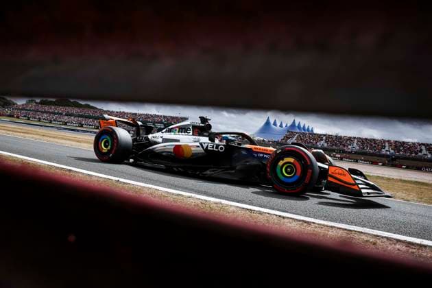 F1 - BRITISH GRAND PRIX 2025 81 PIASTRI Oscar (aus), McLaren F1 Team MCL39, action during the Formula 1 Qatar Airways British Grand Prix 2025, 12th round of the 2025 FIA Formula One World Championship, WM, Weltmeisterschaft from July 4 to 6, 2025 on the Silverstone Circuit, in Silverstone, United Kingdom - SilverstoneUnited Kingdom  Copyright: xEricxAlonsox