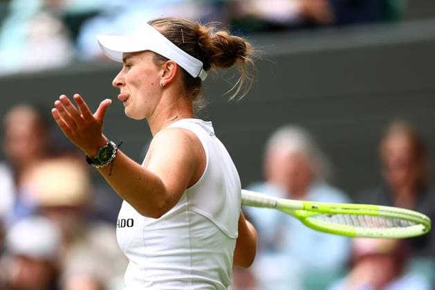 Barbora Krejcikova during her third round match Wimbledon Tennis Championships, Day 6, The All England Lawn Tennis and Croquet Club, London, UK - 05 Jul 2025London The All England Lawn Tennis and United Kingdom  Copyright: xJamesxMarsh Shutterstockx 15385618cf