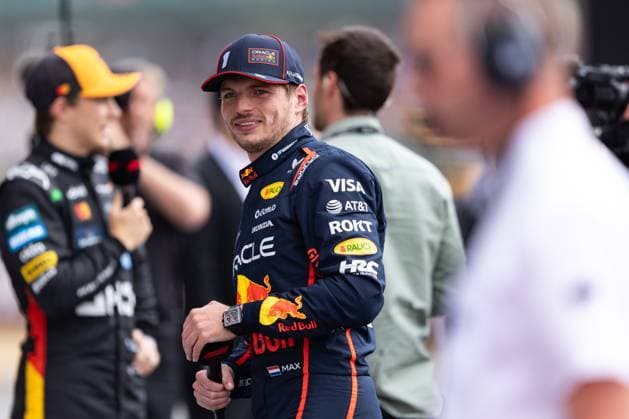 F1 - BRITISH GRAND PRIX 2025 VERSTAPPEN Max (ned), Red Bull Racing RB21, portrait during the Formula 1 Qatar Airways British Grand Prix 2025, 12th round of the 2025 FIA Formula One World Championship, WM, Weltmeisterschaft from July 4 to 6, 2025 on the Silverstone Circuit, in Silverstone, United Kingdom - SilverstoneUnited Kingdom  Copyright: xDPPIx