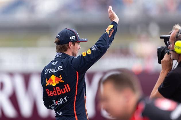 F1 - BRITISH GRAND PRIX 2025 VERSTAPPEN Max (ned), Red Bull Racing RB21, portrait during the Formula 1 Qatar Airways British Grand Prix 2025, 12th round of the 2025 FIA Formula One World Championship, WM, Weltmeisterschaft from July 4 to 6, 2025 on the Silverstone Circuit, in Silverstone, United Kingdom - SilverstoneUnited Kingdom  Copyright: xDPPIx