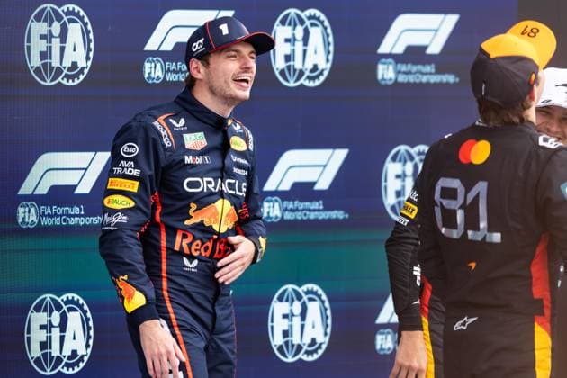 F1 - BRITISH GRAND PRIX 2025 VERSTAPPEN Max (ned), Red Bull Racing RB21, portrait during the Formula 1 Qatar Airways British Grand Prix 2025, 12th round of the 2025 FIA Formula One World Championship, WM, Weltmeisterschaft from July 4 to 6, 2025 on the Silverstone Circuit, in Silverstone, United Kingdom - SilverstoneUnited Kingdom  Copyright: xDPPIx
