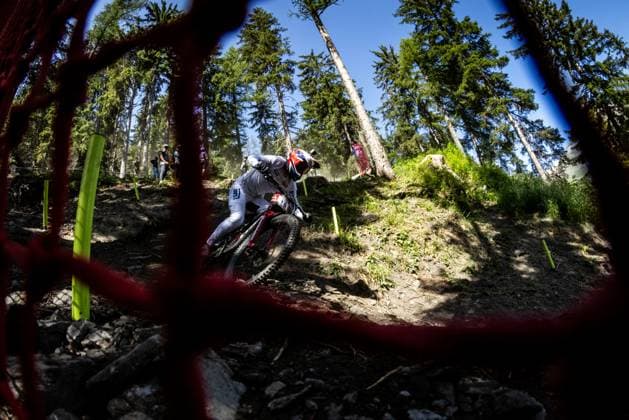 Whoop Downhill Worldcup La Thuile WALKER Matt TREK FACTORY RACING DHat Whoop Downhill Worldcup La Thuile, 05 07 2025,in La Thuile,ITA Photo Sebastian Sternemann