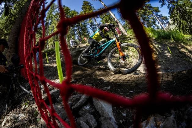 Whoop Downhill Worldcup La Thuile RUDE JR Richard YETI FOX FACTORY RACE TEAMat Whoop Downhill Worldcup La Thuile, 05 07 2025,in La Thuile,ITA Photo Sebastian Sternemann