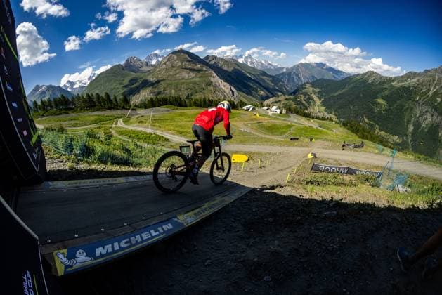 Cycling, Mountain bike, Whoop Downhill Worldcup La Thuile