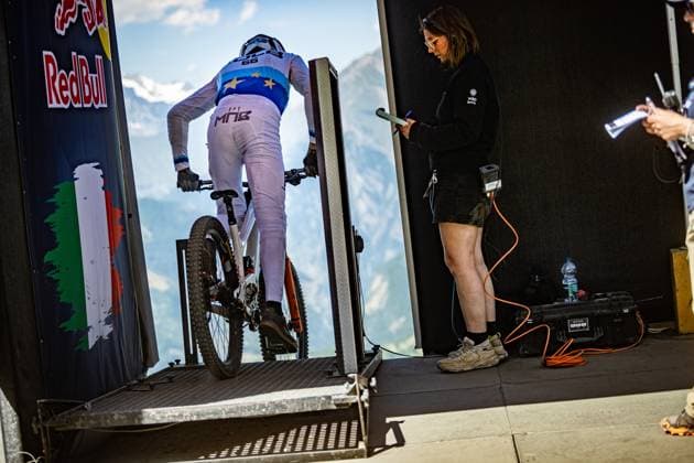 Whoop Downhill Worldcup La Thuile KOLB Andreas YT MOBat Whoop Downhill Worldcup La Thuile, 05 07 2025,in La Thuile,ITA Photo Sebastian Sternemann