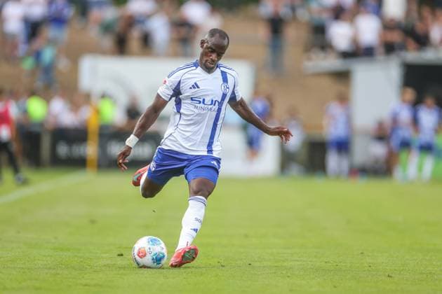 05 07 2025, Football, Season 2025 2026, 2 Bundesliga, Test match, 1 FC Bocholt FC Schalke 04, Christopher Antwi Adjei FC Schalke 04 Bocholt Stadion am Hünting NRW Germany xRHR PHOTO TRx Copyright: TimxRehbein RHR-FOTOx RHR-FOTO TR