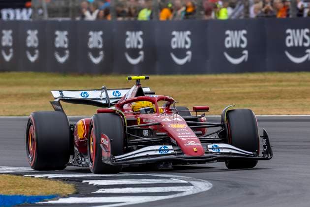 5th July 2025; Silverstone Circuit, Northamptonshire, England; Formula 1 2025 Qatar Airways British F1 Grand Prix; Qualifying Day; Scuderia Ferrari HP driver Lewis Hamilton in his Ferrari SF-25 Ferrari 066 15 during free practice 3  ActionPlus12809820 TimxWilliams
