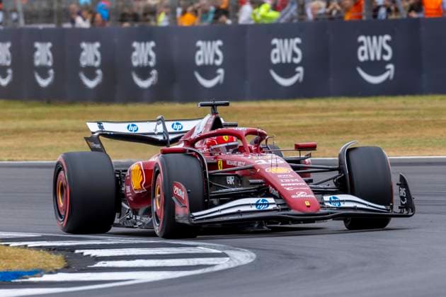 5th July 2025; Silverstone Circuit, Northamptonshire, England; Formula 1 2025 Qatar Airways British F1 Grand Prix; Qualifying Day; Scuderia Ferrari HP driver Charles Leclerc in his Ferrari SF-25 Ferrari 066 15 during free practice 3  ActionPlus12809821 TimxWilliams