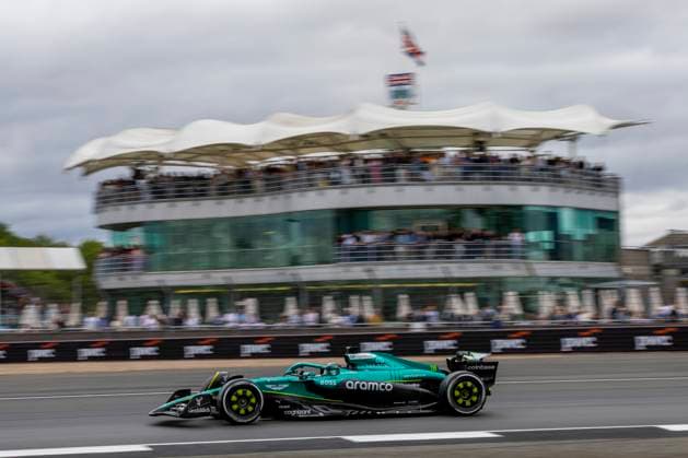5th July 2025; Silverstone Circuit, Northamptonshire, England; Formula 1 2025 Qatar Airways British F1 Grand Prix; Qualifying Day; Aston Martin Aramco F1 Team driver Lance Stroll in his Aston Martin Aramco-Mercedes AMR25 Mercedes-AMG F1 M16 during free practice 3  ActionPlus12809797 TimxWilliams
