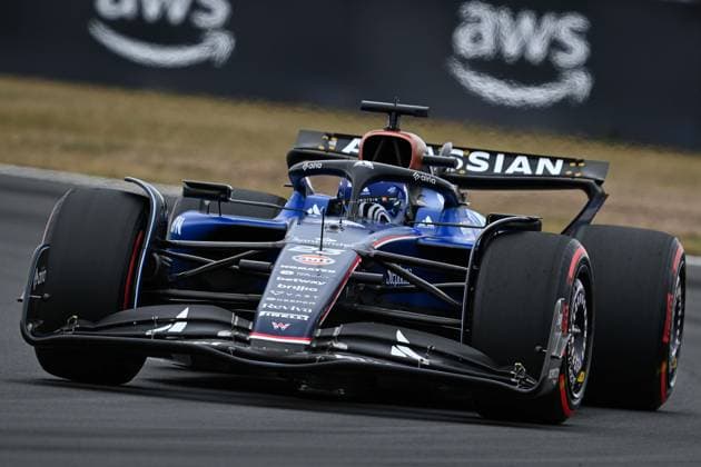 Ahead of F1 Grand Prix of Great Britain NORTHAMPTON, UNITED KINGDOM - JULY 5: Alexander Albon of Williams competes during practice tour ahead of the F1 Grand Prix of Great Britain at Silverstone Circuit on in Northampton, United Kingdom on July 5, 2025. Rasid Necati Aslim Anadolu Northampton United Kingdom. Editorial use only. Please get in touch for any other usage.  Copyright: x2025xAnadoluxRasidxNecatixAslimx