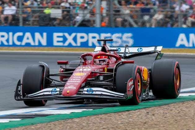 5th July 2025; Silverstone Circuit, Northamptonshire, England; Formula 1 2025 Qatar Airways British F1 Grand Prix; Qualifying Day; Scuderia Ferrari HP driver Charles Leclerc in his Ferrari SF-25 Ferrari 066 15 during free practice 3  ActionPlus12809828 TimxWilliams