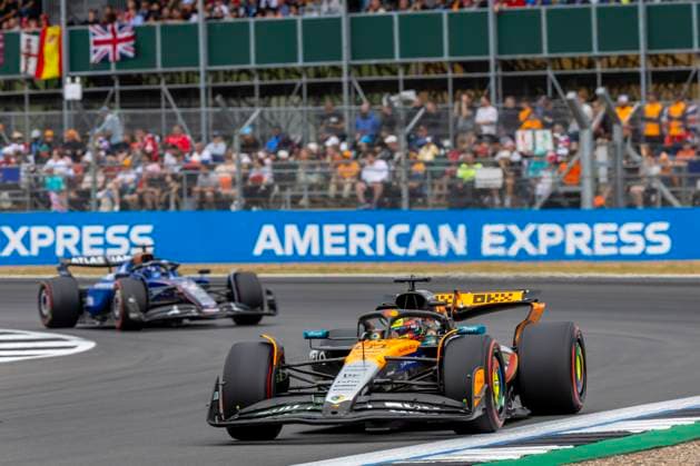 5th July 2025; Silverstone Circuit, Northamptonshire, England; Formula 1 2025 Qatar Airways British F1 Grand Prix; Qualifying Day; McLaren Formula 1 Team driver Oscar Piastri in his McLaren-Mercedes MCL39 Mercedes-AMG F1 M16 during free practice 3  ActionPlus12809833 TimxWilliams