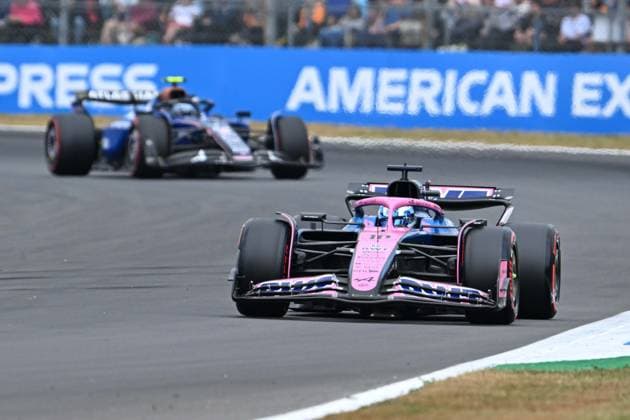 Ahead of F1 Grand Prix of Great Britain NORTHAMPTON, UNITED KINGDOM - JULY 5: Pierre Gasly of Alpine competes during practice ahead of the F1 Grand Prix of Great Britain at Silverstone Circuit on in Northampton, United Kingdom on July 5, 2025. Rasid Necati Aslim Anadolu Northampton United Kingdom. Editorial use only. Please get in touch for any other usage.  Copyright: x2025xAnadoluxRasidxNecatixAslimx