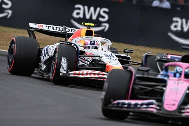 Ahead of F1 Grand Prix of Great Britain NORTHAMPTON, UNITED KINGDOM - JULY 5: Liam Lawson of Racing Bulls competes during practice ahead of the F1 Grand Prix of Great Britain at Silverstone Circuit on in Northampton, United Kingdom on July 5, 2025. Rasid Necati Aslim Anadolu Northampton United Kingdom. Editorial use only. Please get in touch for any other usage.  Copyright: x2025xAnadoluxRasidxNecatixAslimx