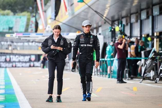 F1 - BRITISH GRAND PRIX 2025 KIMI ANTONELLI Andrea (ita), Mercedes AMG F1 Team W16, portrait during the Formula 1 Qatar Airways British Grand Prix 2025, 12th round of the 2025 FIA Formula One World Championship, WM, Weltmeisterschaft from July 4 to 6, 2025 on the Silverstone Circuit, in Silverstone, United Kingdom - SilverstoneUnited Kingdom  Copyright: xANTONINxVINCENTx
