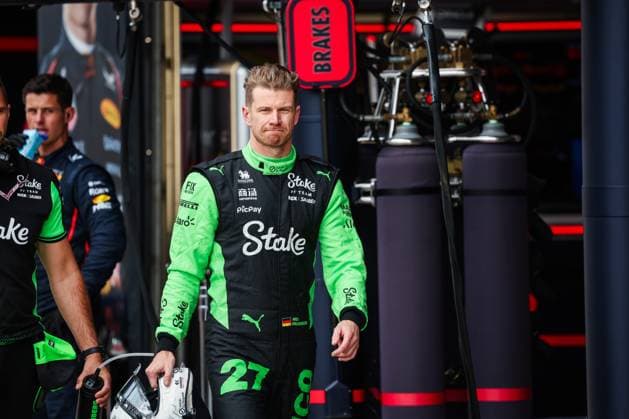 F1 - BRITISH GRAND PRIX 2025 HULKENBERG Nico (ger), Stake F1 Team Kick C45, portrait during the Formula 1 Qatar Airways British Grand Prix 2025, 12th round of the 2025 FIA Formula One World Championship, WM, Weltmeisterschaft from July 4 to 6, 2025 on the Silverstone Circuit, in Silverstone, United Kingdom - SilverstoneUnited Kingdom  Copyright: xANTONINxVINCENTx
