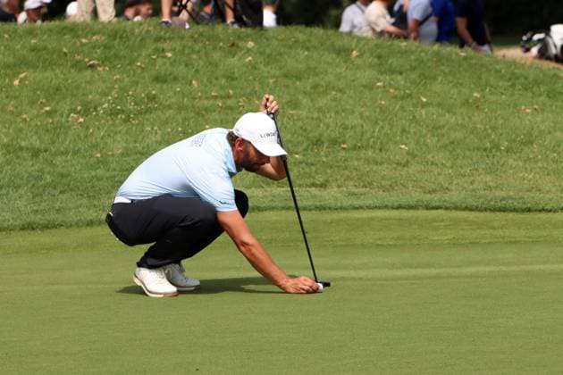 BMW International Open, Eichenried, 05 07 2025 Golf, BMW International Open, Eichenried, 05 07 2025, Day 3 Picture Joost, Luiten NED before putt Copyright: xBEAUTIFULxSPORTS NilsxKoepkex