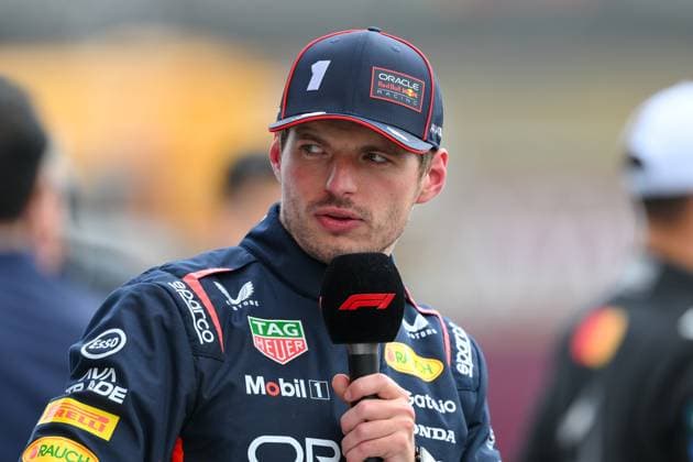 F1 Grand Prix of Great Britain - Qualifying Pole-man Max Verstappen of the Netherlands and Red Bull Racing participates in the qualifying session of the Formula 1 Qatar Airways British Grand Prix at the Silverstone Circuit in Towcester, England, on July 3, 2024. United Kingdom  Copyright: xMIxNewsx originalFilename:fletcher-f1grandp250705_npsMc.jpg