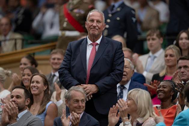Day Six: The Championships - Wimbledon 2025 LONDON, ENGLAND - JULY 5: seen in the royal box during day six of The Championships Wimbledon 2025 at All England Lawn Tennis and Croquet Club on July 6, 2025 in London, England. (Photo by Visionhaus via ) London All England Lawn Tennis and Croq England United Kingdom Copyright: xVisionhausx 776301258