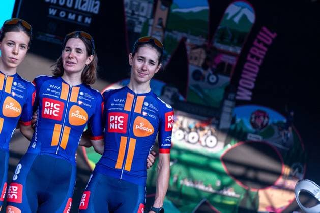 CICLISMO - Giro d Italia - Giro d Italia Women - Team Presentation Marta Cavalli during Giro d Italia Women - Team Presentation, Giro d Italia race in Bergamo, Italy, July 05 2025 Bergamo Italy  Copyright: xIPAxSport ABACAx