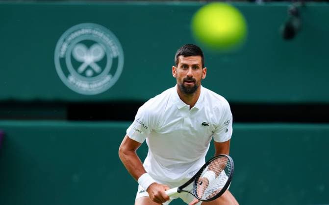 Novak Djokovic Wimbledon Tennis Championships, Day 6, The All England Lawn Tennis and Croquet Club, London, UK - 05 Jul 2025London The All England Lawn Tennis and United Kingdom  Copyright: xJavierxGarcia Shutterstockx 15385616da