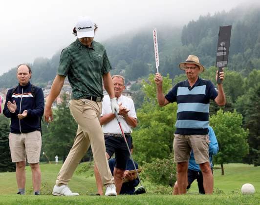 GOLF - Interwetten Open HAUS,AUSTRIA,06.JUL.25 - GOLF - Interwetten Open, HotelPlanner Tour, Golfclub Schladming. Image shows Maximilian Steinlechner (AUT).  GEPAxpictures xHansxOberlaender