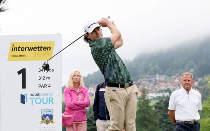 GOLF - Interwetten Open HAUS,AUSTRIA,06.JUL.25 - GOLF - Interwetten Open, HotelPlanner Tour, Golfclub Schladming. Image shows Maximilian Steinlechner (AUT).  GEPAxpictures xHansxOberlaender