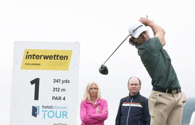 GOLF - Interwetten Open HAUS,AUSTRIA,06.JUL.25 - GOLF - Interwetten Open, HotelPlanner Tour, Golfclub Schladming. Image shows Maximilian Steinlechner (AUT).  GEPAxpictures xHansxOberlaender