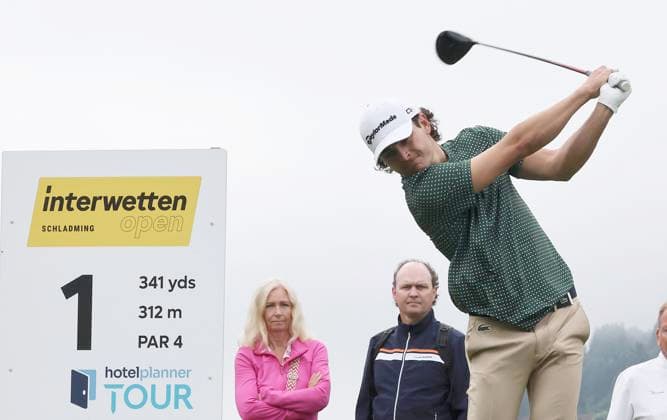 GOLF - Interwetten Open HAUS,AUSTRIA,06.JUL.25 - GOLF - Interwetten Open, HotelPlanner Tour, Golfclub Schladming. Image shows Maximilian Steinlechner (AUT).  GEPAxpictures xHansxOberlaender