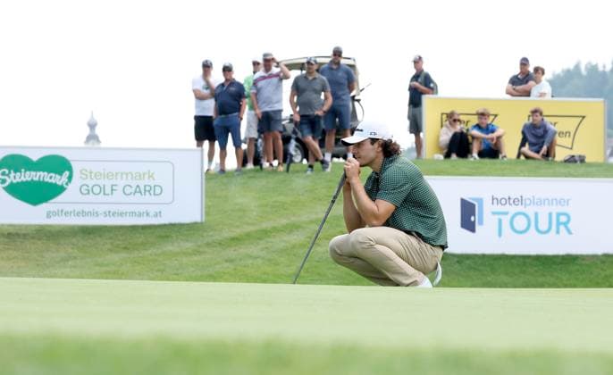 GOLF - Interwetten Open HAUS,AUSTRIA,06.JUL.25 - GOLF - Interwetten Open, HotelPlanner Tour, Golfclub Schladming. Image shows Maximilian Steinlechner (AUT).  GEPAxpictures xHansxOberlaender