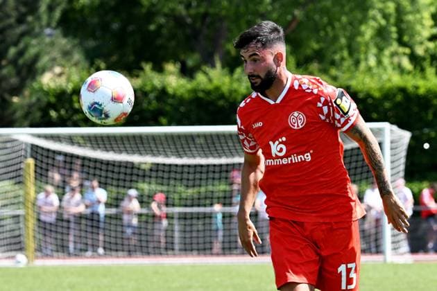 05 07 2025, xsvx, Soccer test match, SpVgg Ingelheim FSV Mainz 05 v l newcomer Marco Richter FSV Mainz 05 DFL DFB REGULATIONS PROHIBIT ANY USE OF PHOTOGRAPHS as IMAGE SEQUENCES and or QUASI VIDEO Ingelheim