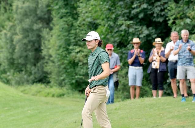 GOLF - Interwetten Open HAUS,AUSTRIA,06.JUL.25 - GOLF - Interwetten Open, HotelPlanner Tour, Golfclub Schladming. Image shows Maximilian Steinlechner (AUT).  GEPAxpictures xHansxOberlaender