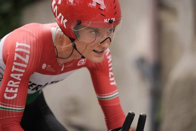 ZSANKO Petra during the 1st stage of the Giro d™Italia Women, Tudor ITT from Bergamo to Bergamo, Italy Sunday, July 06, 2025. - cycling .  Copyright: xMarcoxAlpozzi LaPressex