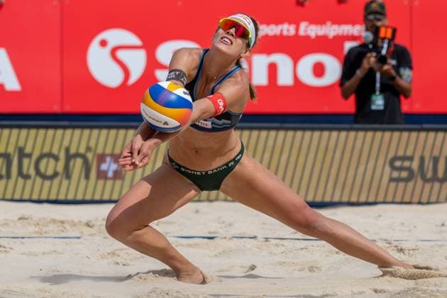 Beach Pro Tour Elite 16 Gstaad, 06 07 2025 Tina Graudina LAT Beach Pro Tour Elite 16 Gstaad on 06 07 2025 Copyright: xBEAUTIFULxSPORTS PeterxWeberx