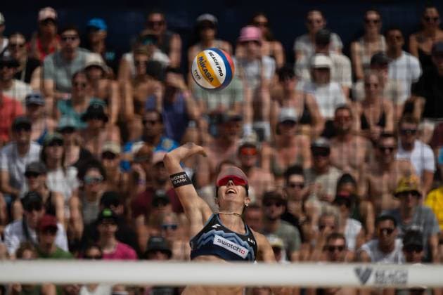 Beach Pro Tour Elite 16 Gstaad, 06 07 2025 Anastasija Samoilova LAT Beach Pro Tour Elite 16 Gstaad on 06 07 2025 Copyright: xBEAUTIFULxSPORTS PeterxWeberx