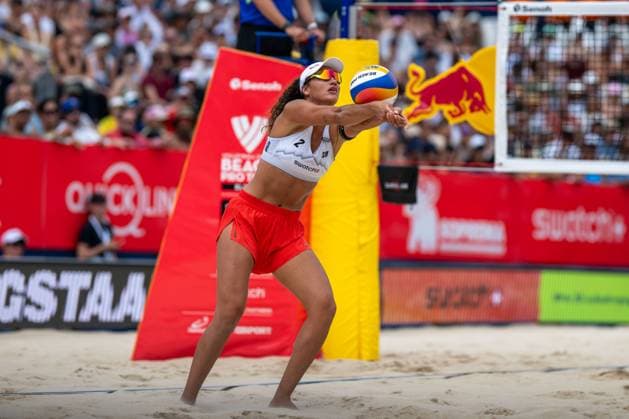 Beach Pro Tour Elite 16 Gstaad, 06 07 2025 Zoe Verge Depre SUI Beach Pro Tour Elite 16 Gstaad on 06 07 2025 Copyright: xBEAUTIFULxSPORTS PeterxWeberx