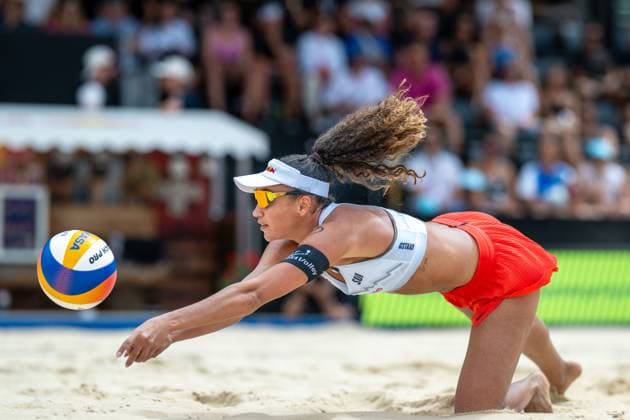 Beach Pro Tour Elite 16 Gstaad, 06 07 2025 Zoe Verge Depre SUI Beach Pro Tour Elite 16 Gstaad on 06 07 2025 Copyright: xBEAUTIFULxSPORTS PeterxWeberx