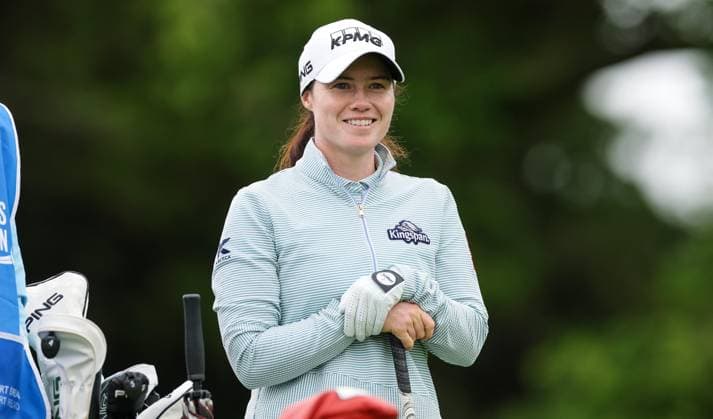KPMG Women s Irish Open 2025, Carton House, Maynooth 6 7 2025 Leona Maguire Leona Maguire 6 7 2025  Copyright: x INPHO LaszloxGeczox 0N8A6382