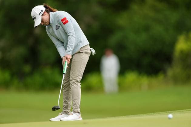 KPMG Women s Irish Open 2025, Carton House, Maynooth 6 7 2025 Leona Maguire Leona Maguire 6 7 2025  Copyright: x INPHO LaszloxGeczox 0N8A7115