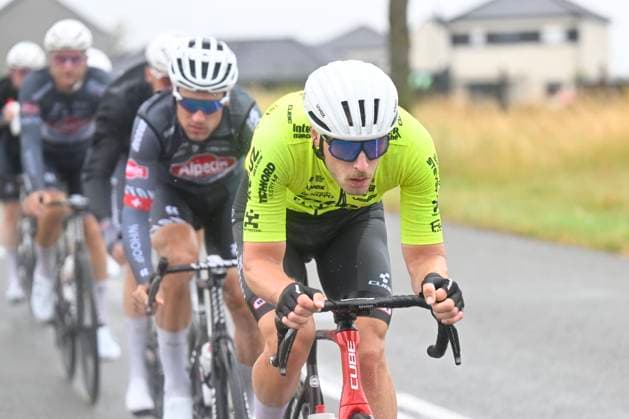 Tour de France 2025 Stage 2 BOULOGNE-SUR-MER, FRANCE - JULY 06 : Rutsch Jonas (GER) of Intermarche - Wanty leading the peloton during stage 2 of the 112th edition of Tour de France an UCI World Tour 2.UWT cycling road race stage for Men Elite of 212 km with start in Lauwin-Planque and finish in Boulogne-sur-Mer on July 6, 2025 in Boulogne-sur-Mer, France, 06 07 2025 ( Motordriver Kenny Verfaillie - Boulogne-sur-Mer France  Copyright: xJanxDexMeuleneirx