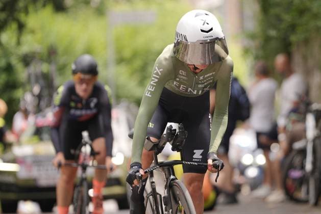 ROOIJAKKERS Pauliena during the 1st stage of the Giro d™Italia Women, Tudor ITT from Bergamo to Bergamo, Italy Sunday, July 06, 2025. - cycling .  Copyright: xMarcoxAlpozzi LaPressex