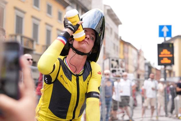 VOS Marianne during the 1st stage of the Giro d™Italia Women, Tudor ITT from Bergamo to Bergamo, Italy Sunday, July 06, 2025. - cycling .  Copyright: xMassimoxPaolone Lapressex